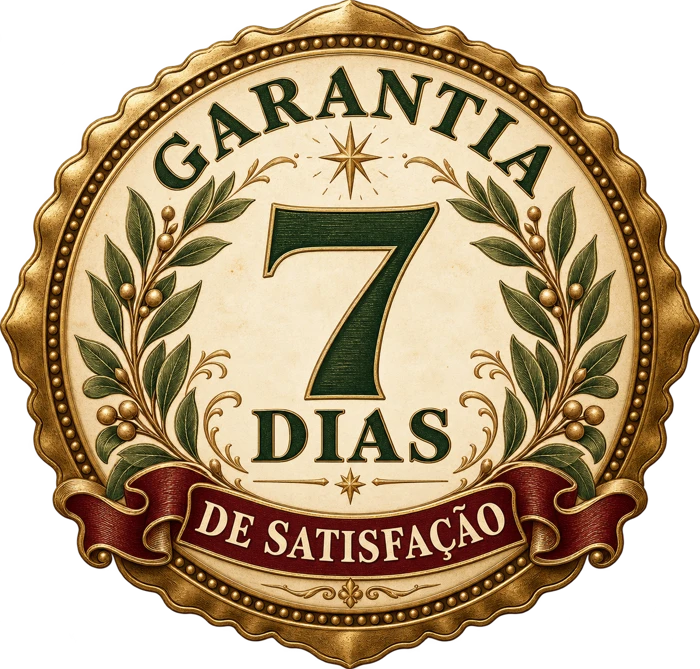 Garantia de 7 dias de satisfação